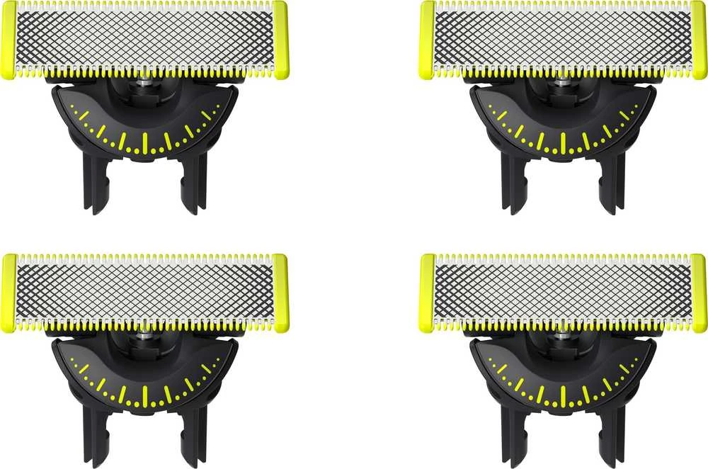 Philips OneBlade 360 peiliukai, 4 vienetų rinkinys