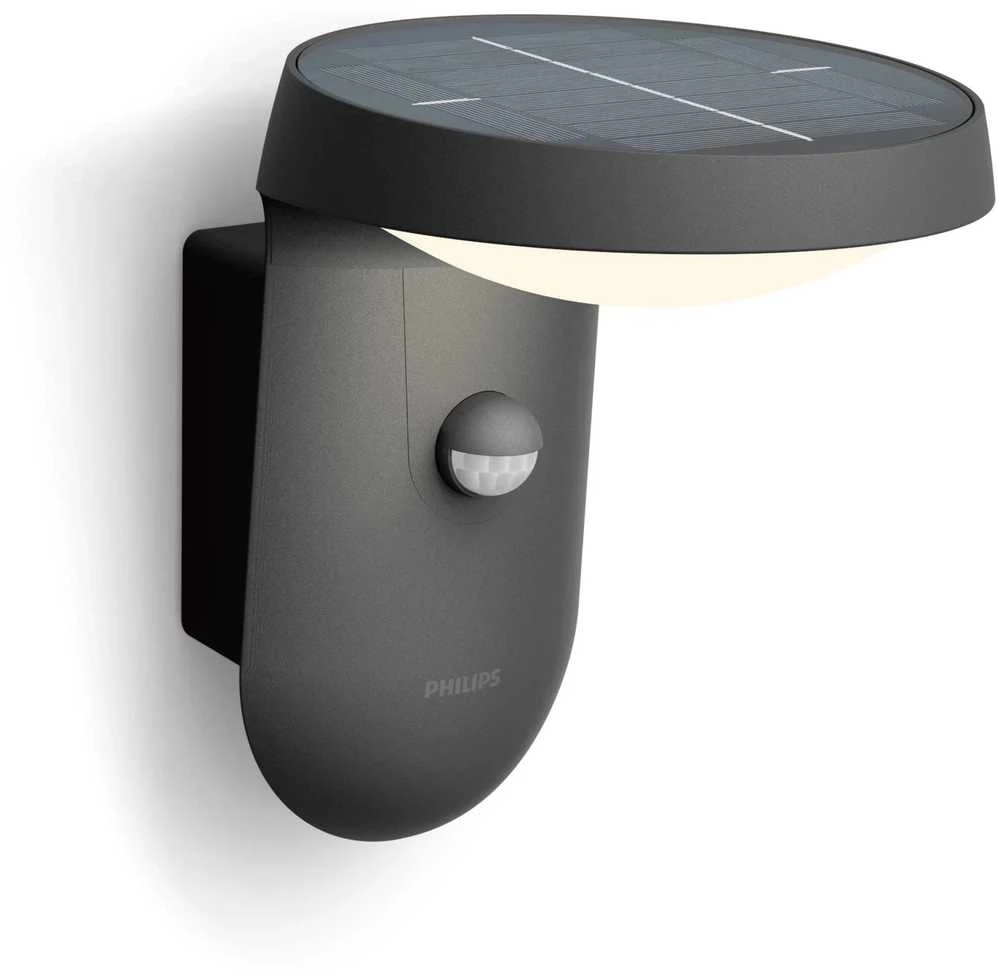„Philips Tyla UE“ LED lauko sieninis šviestuvas, 3000 K antracito spalvos, IP44
