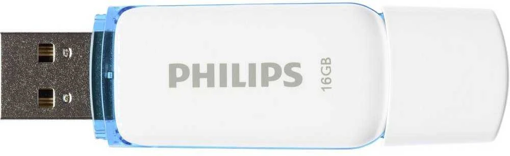 Philips USB 2.0 16GB Snow Edition Mėlyna