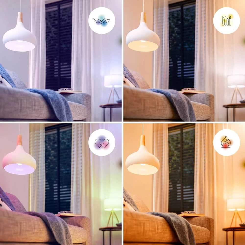 Philips LEMPUTĖ LED WIFI P45 E14 4.9W 470LM RGBTW