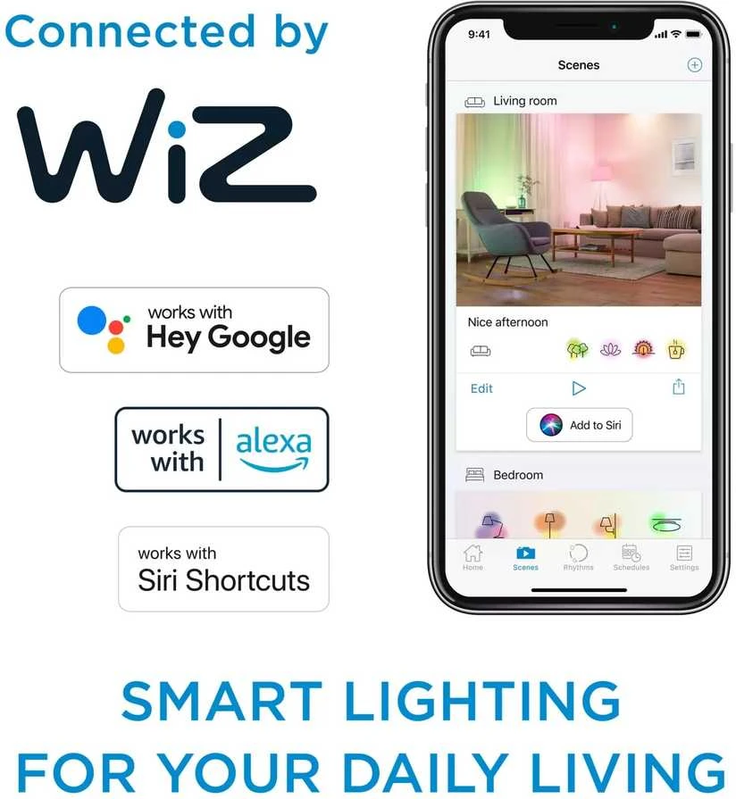 Philips LEMPUTĖ LED WIFI P45 E14 4.9W 470LM RGBTW