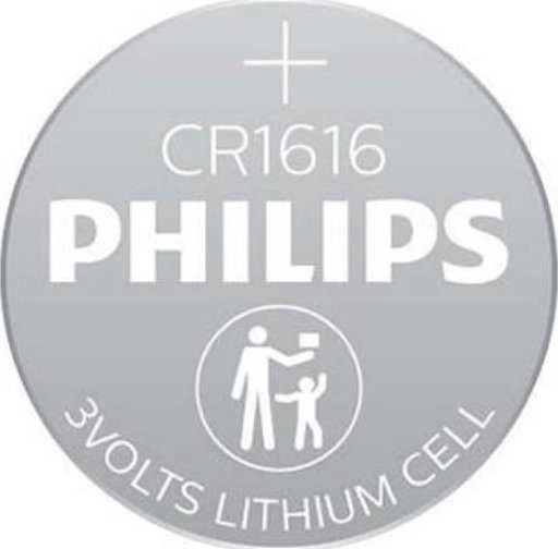 Baterija Philips CR1616 Lithium 3 V (16,0 x 1,6)