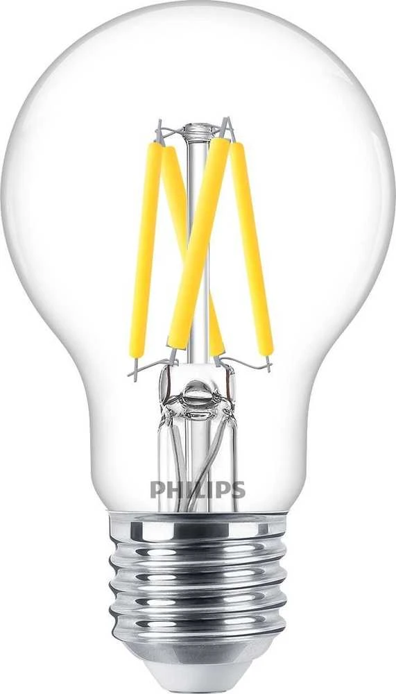 „Philips Warm Glow“ LED lempa, E27, 2200–2700 K, 470 lm, CRI 90
