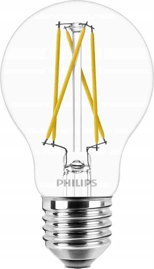 „Philips Warm Glow“ LED lempa, E27, 2200–2700 K, 470 lm, CRI 90
