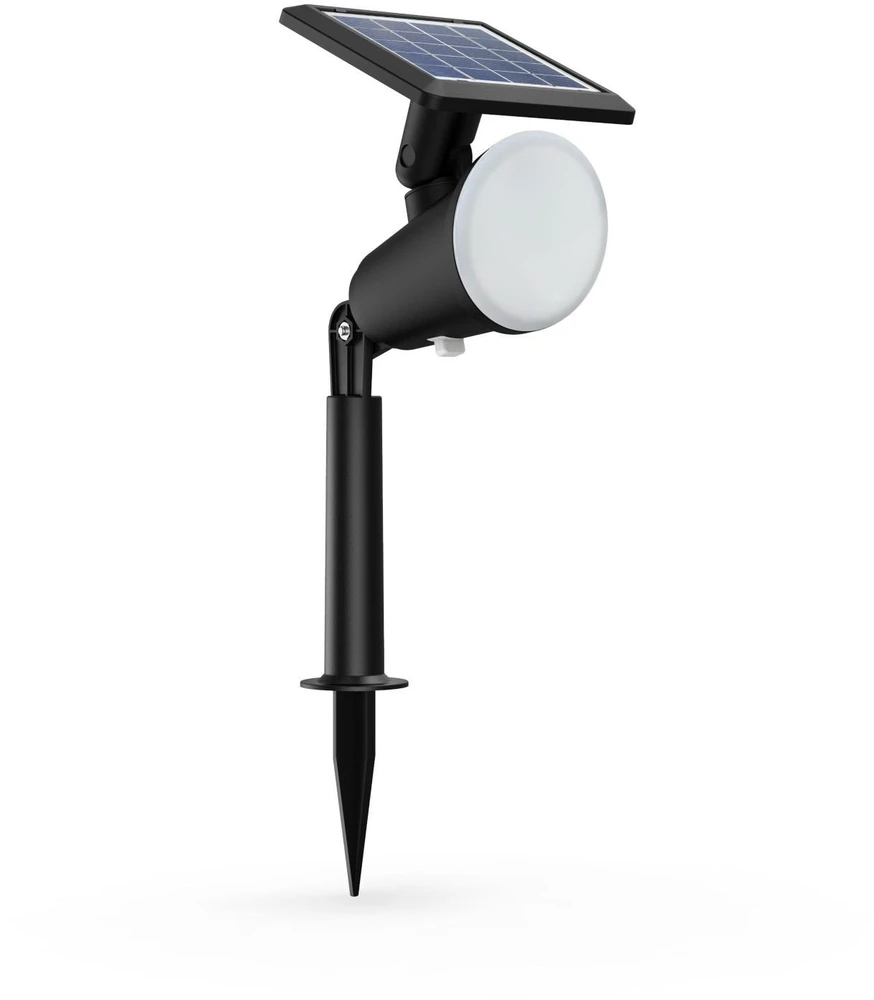 Įsmeigiamas LED lauko šviestuvas PHILIPS JIVIX, įkraunamas saulės energ. 1,4W, 2700K 150lm