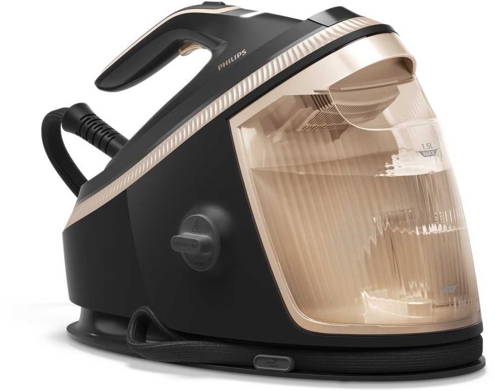 Philips PerfectCare 7000 PSG7300/80 juoda-auksinė
