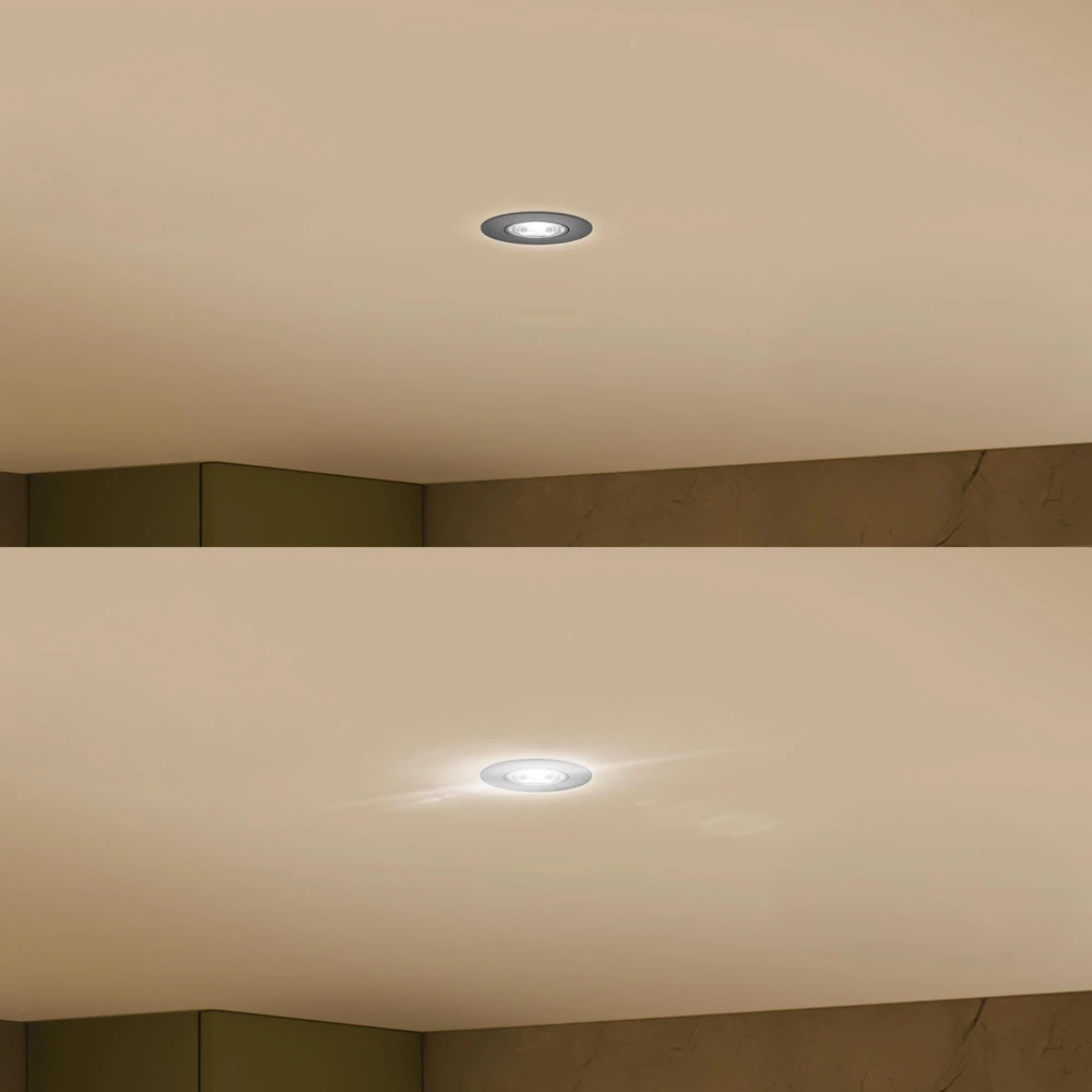 Philips Įmontuojams šviestuvas Cilantro LED 5W 4K 550lmD9 Dim juodas