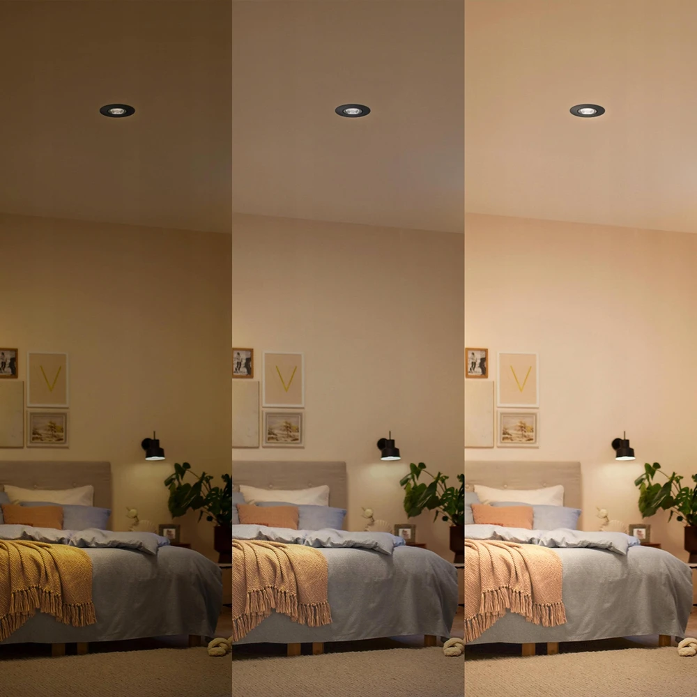 Philips Įmontuojams šviestuvas Cilantro LED 5W 4K 550lmD9 Dim juodas