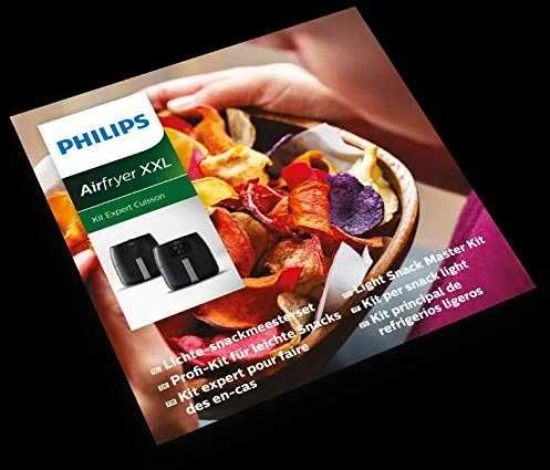 Philips užkandžių rinkinys Philips HD9954 / 01, skirtas „Airfryer XXL“ (HD9860, HD9762, HD9750), talpa 1,4kg
