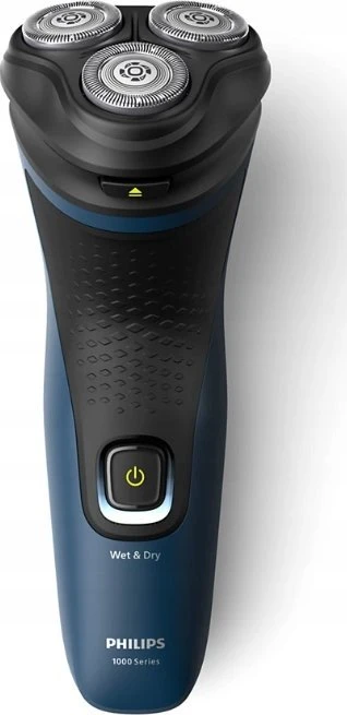 Philips S1151/00 men's shaver Rotation shaver Trimmer Juodas, Mėlyna