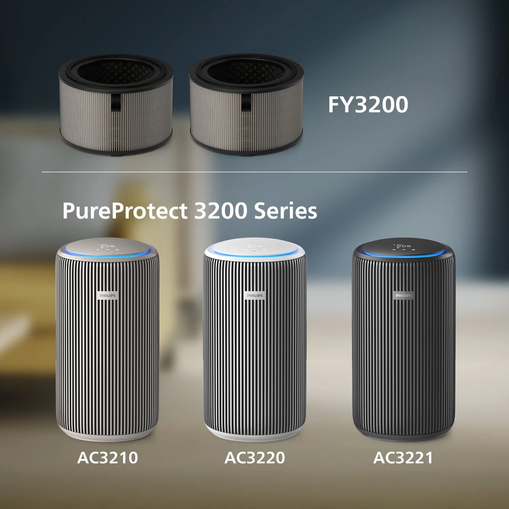 Drėkintuvas „Philips“ 3 serijos „NanoProtect HEPA“ filtras FY3200/30