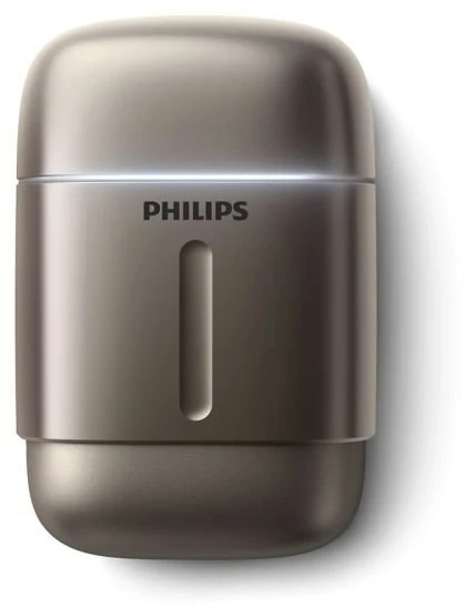 Barzdaskutė Philips Shaver 700 Series Wet & Dry Electric Compact Shaver, Rotation shaver, Gold, Lift & Cut Technology, Baterija, Built-in battery, 60 min (S791/06)