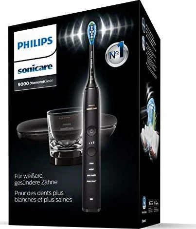 DiamondClean 9000 „Sonic“, elektrinis dantų šepetėlis su programa HX9911/09