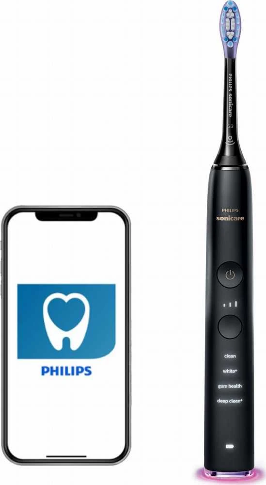 Philips Sonicare „DiamondClean Smart“ elektrinis dantų šepetėlis su programėle HX9917/89