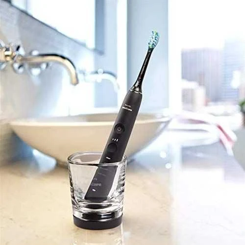 Elektrinis dantų šepetėlis Philips Sonicare DiamondClean 9000 HX9914/54, Juodas