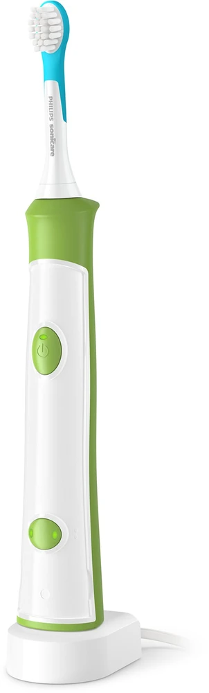 Elektrinis vaikiškas dantų šepetėlis Philips Sonicare For Kids, HX6352/11, žalias