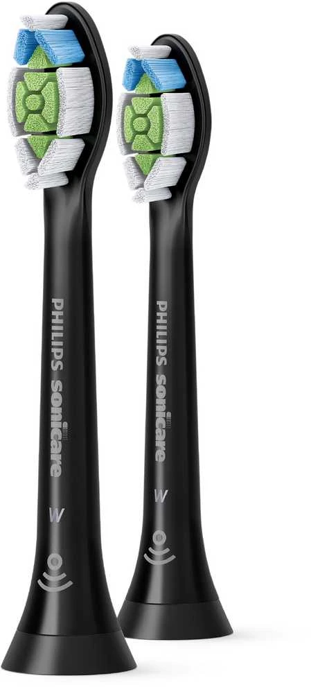 Philips Sonicare Optimal White juodos galvutės, 2 vnt.