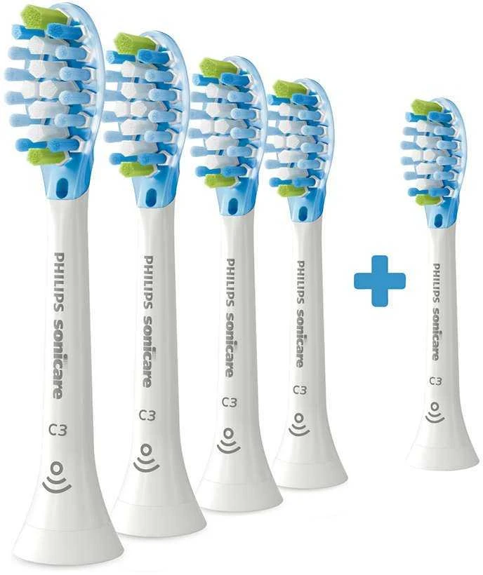 Philips Sonicare Premium Plaque Defence 4+1 šepetėlių galvučių pakuotė