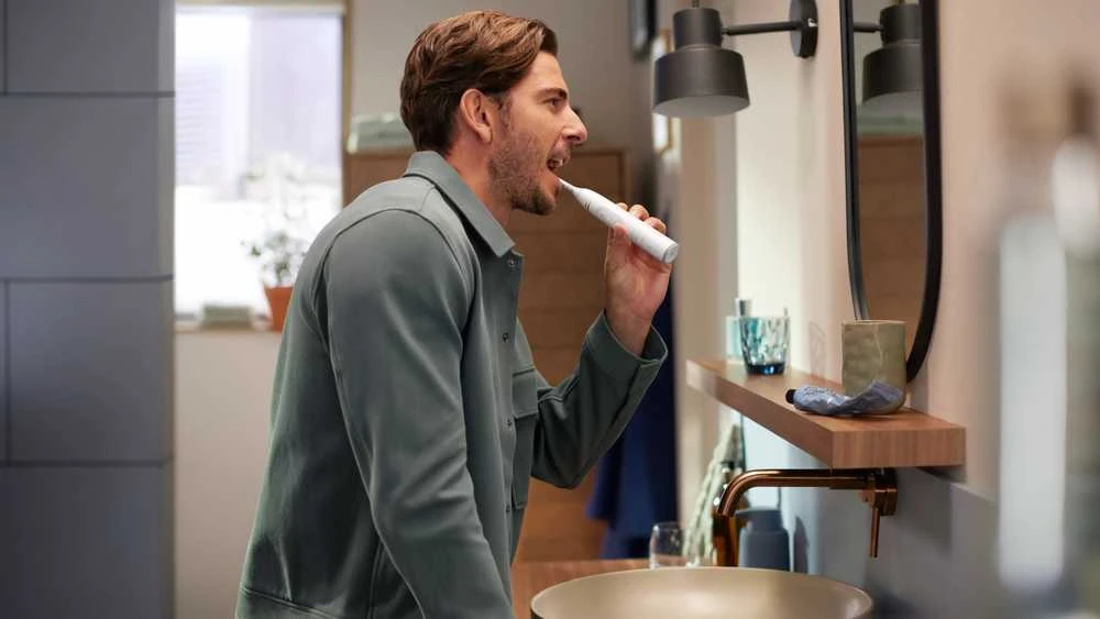 Elektrinis dantų šepetėlis Philips Sonicare Series 7100 HX7420/01, Baltas