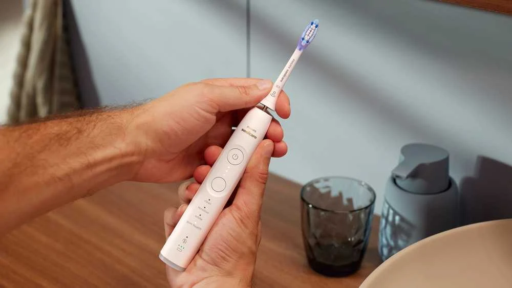 Elektrinis dantų šepetėlis Philips Sonicare Series 7100 HX7420/01, Baltas