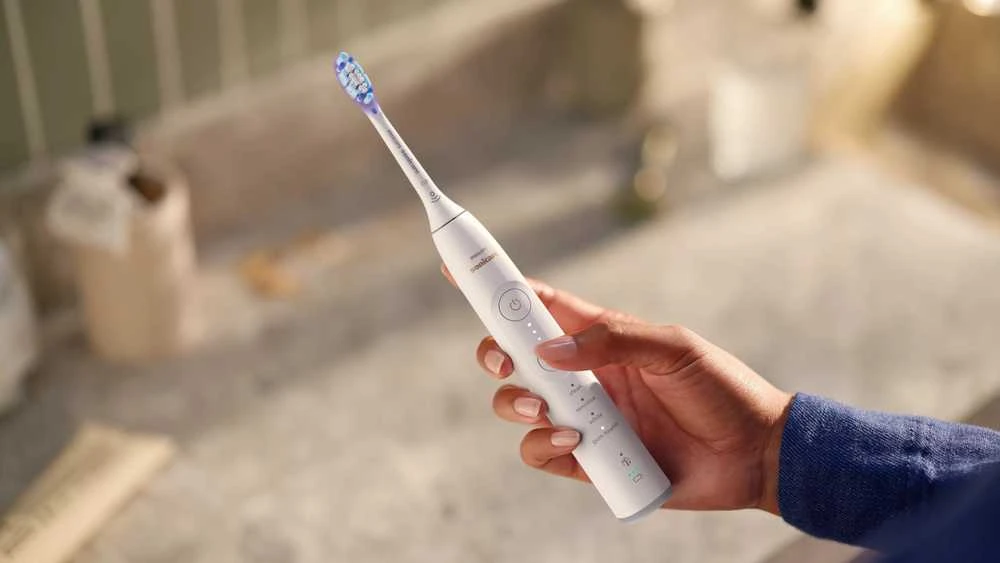 Elektrinis dantų šepetėlis Philips Sonicare Series 7100 HX7420/01, Baltas
