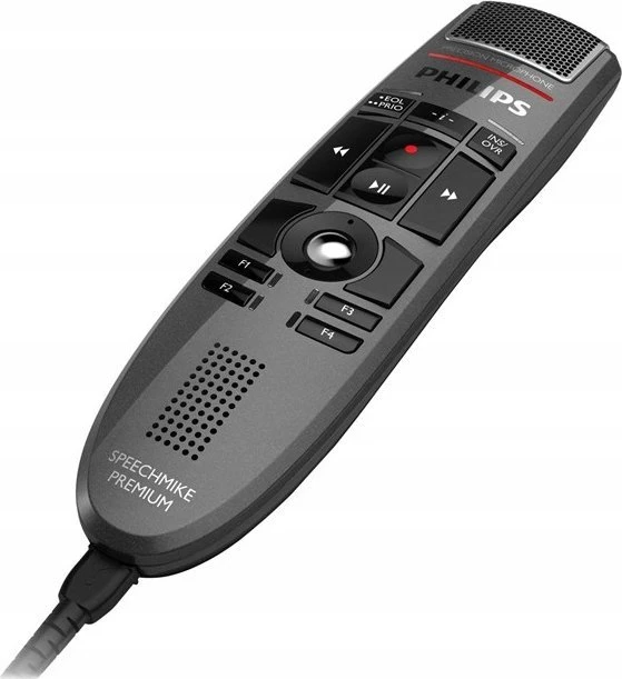 Philips SpeechMike Premium LFH3500/00 diktofonas Metalinis