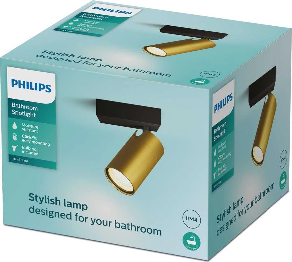 Lubinis šviestuvas Philips Šviestuvas lubų ir sienų Kosipo 929004104501, 5 W, GU10