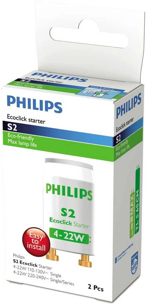Philips STARTERIS S2 4-22W SER 220-240V 2VNT