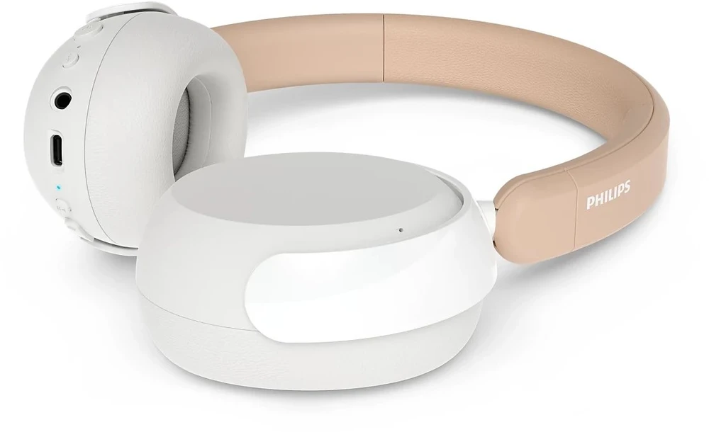 Vaikiškos belaidės ausinės Philips TAK5500RT/00, Gintaro ir baltos spalvos