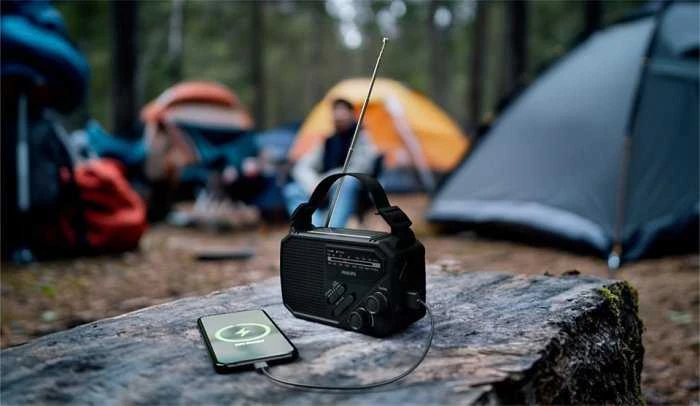 Philips TAR1609/00 radijo imtuvas Nešiojama Analoginis ir skaitmeninis Juoda