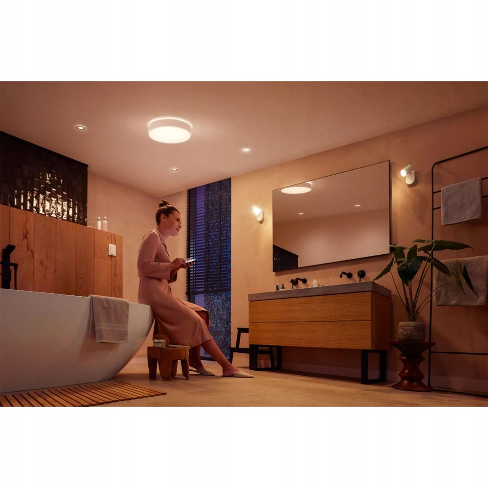 Philips Taškinis apšvietimas Hue Baltas and Color Ambiance Xamento GU10 3 vnt.