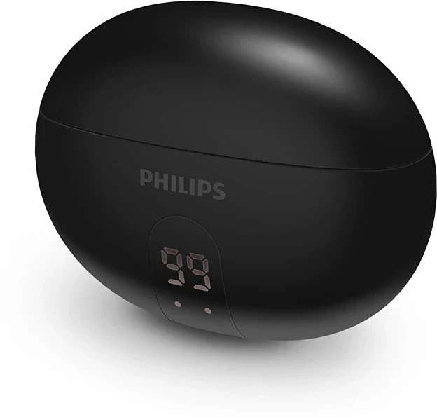 Tikros belaidės ausinės Philips, juodos