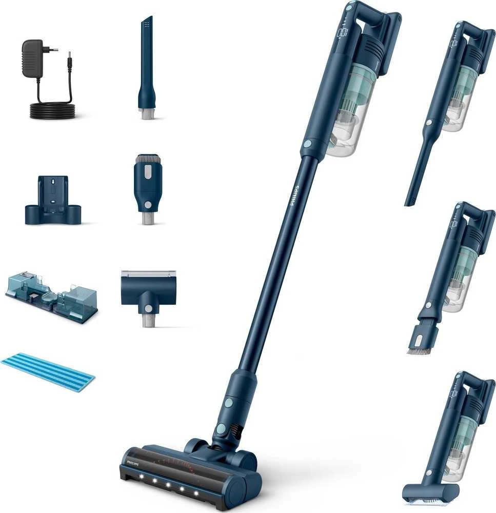 Philips dulkių siurblys | XC5141/01 | Belaidis veikimas | Rankena | 25,2 V | Veikimo laikas (maks.) 60 min | Šalavijas | Garantija 24 mėn.