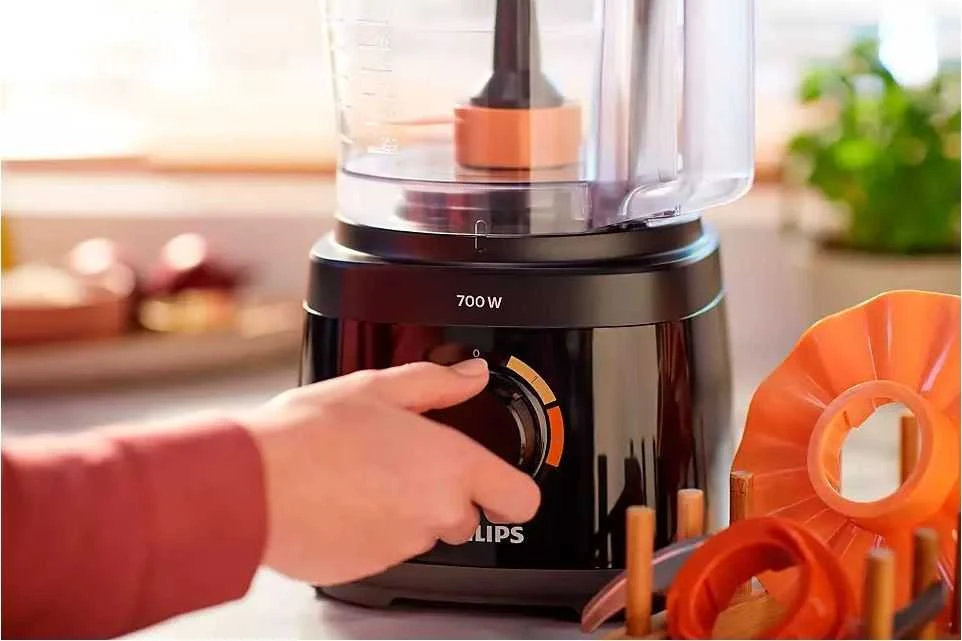 Philips Daily Collection Kompaktiškas virtuvinis kombainas HR7320/00 700 W 19 funkcijų 2 viename diskas Dubenyje