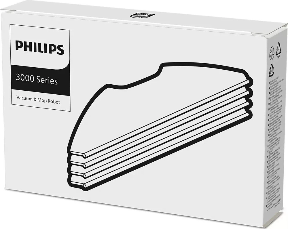 „Philips“ šluostės, skirtos „HomeRun 2000“ ir „3000“ serijos robotams XV1430/00