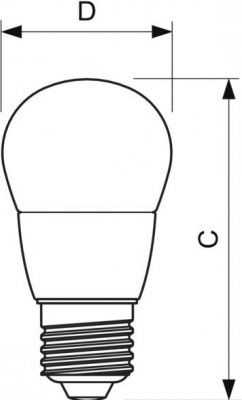 Philips CorePro LED 31242500, 2,8 W, 25 W, E27, 250 lm, 15 000 val., Šiltai balta