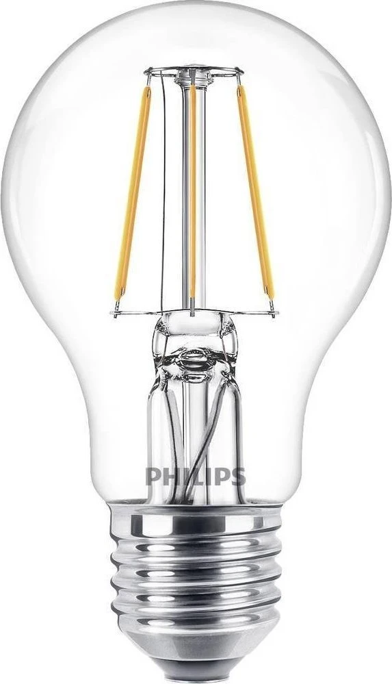 Philips Żarówka LED E27, 4.3W, 470lm, 2700K 3 vnt.