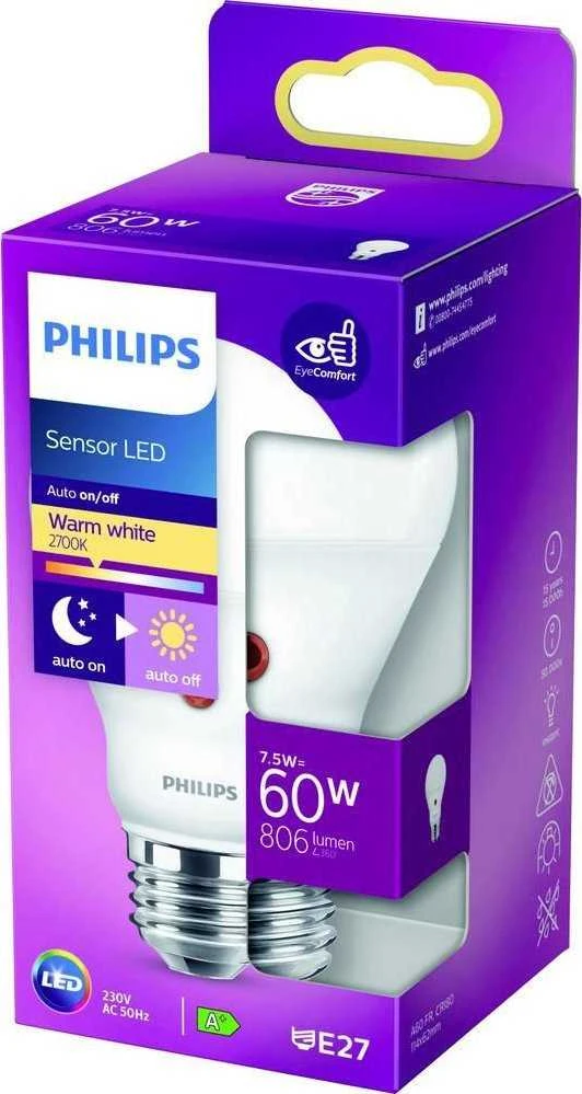 Philips D2D LED lemputė 60W A60 E27 WW FR ND SRT4