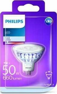 Philips LEMPUTĖ LED GU5.3 MR16 7W 4000K 660LM PL