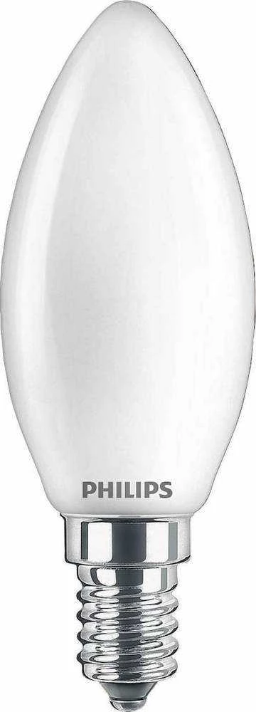 Lemputė Philips LED, B35, 2700 °K, E14, 6.5 W, 806 lm