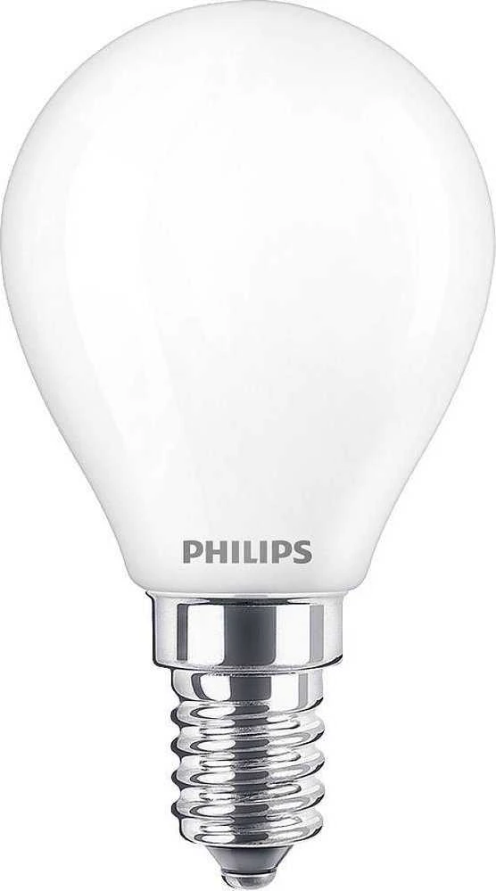 Lemputė Philips LED, P45, 2700 °K, E14, 6.5 W, 806 lm