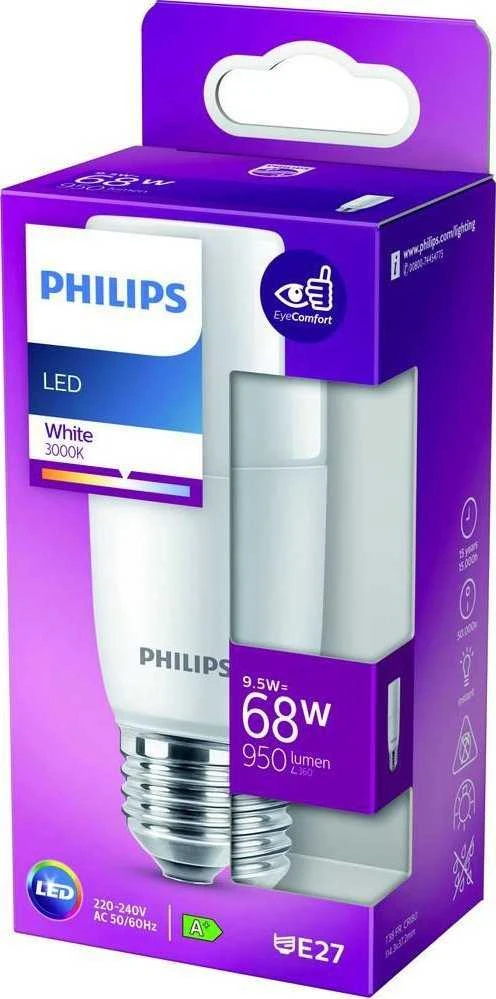 Lemputė Philips LED, ST64, 3000 °K, E27, 9.5 W, 950 lm