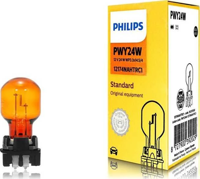 Philips PWY24W 12V 24W lemputė su pakuote