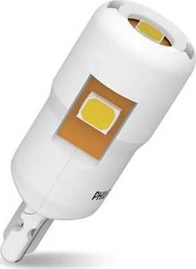 Philips Lempučių komplektas Ultinon Pro6000SI 0.9W 12V W2,1x9,5d W5W LED T10 K4000