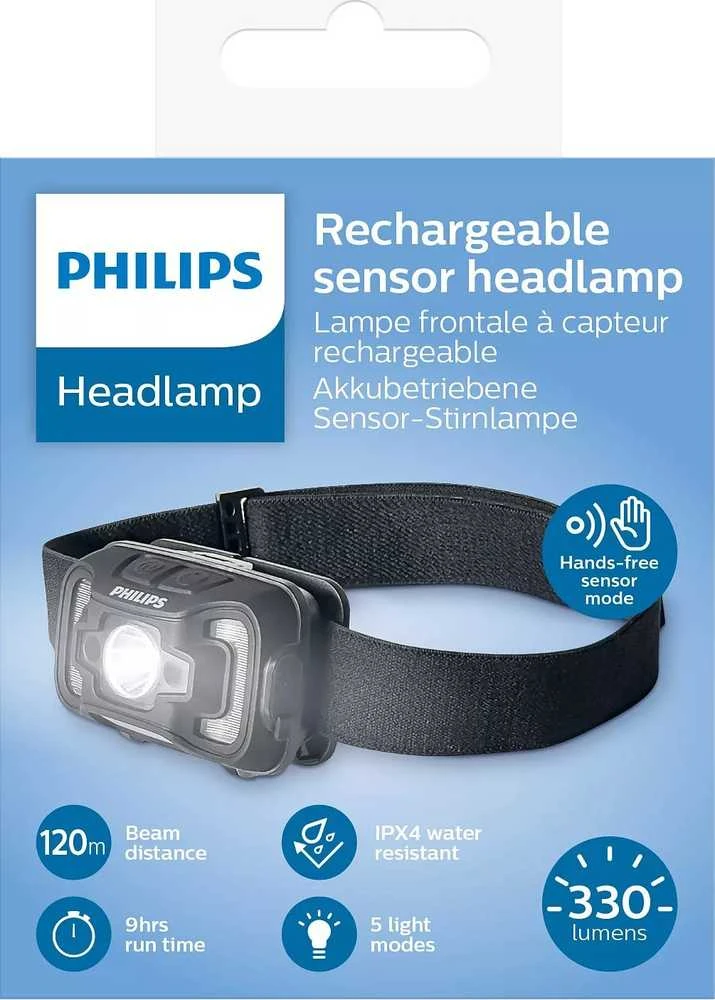 Philips LED priekinis žibintas SFL2000RH 330lm 1800mAh