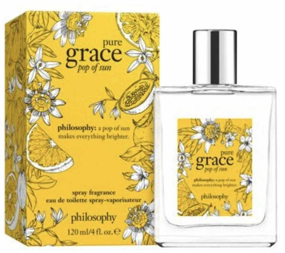 Philosophy Pure Grace Pop Of Sun EDT tualetinis vanduo moterims, 120 ml