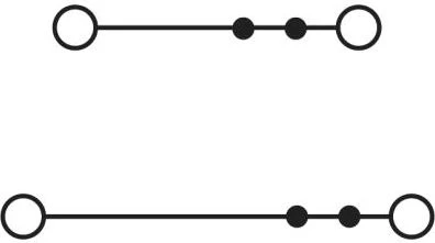 Phoenix Contact 2 lygis - 2,5 mm2 pilkos (3044636)