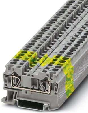 Phoenix Contact 3031364 2 laidų bėgio jungtis 0,08–6 mm2 pilka ST 4 3031364