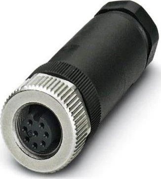 Phoenix Contact Kištuko jungtis 8 kontaktų tiesus M12 lizdas 6–8 mm kabeliui SACC-M12FS-8CON-PG9-M 1513347