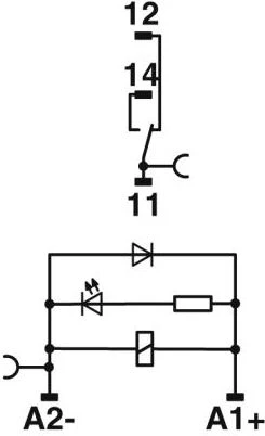 Phoenix Contact Modulis 1P 6A 24V DC RF- 0- RPT- 24DC / 21 (2903370)